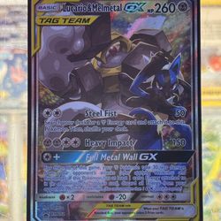 Lucario & Melmetal GX - SM192 - SM promo cards