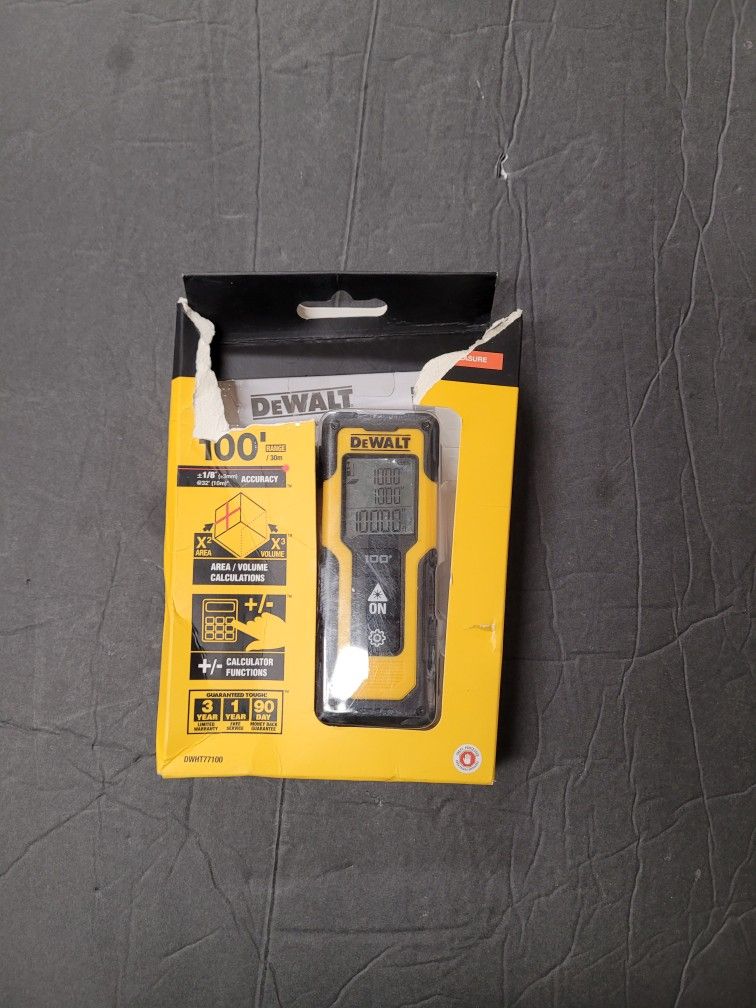Dewalt 100' Laser Measurer