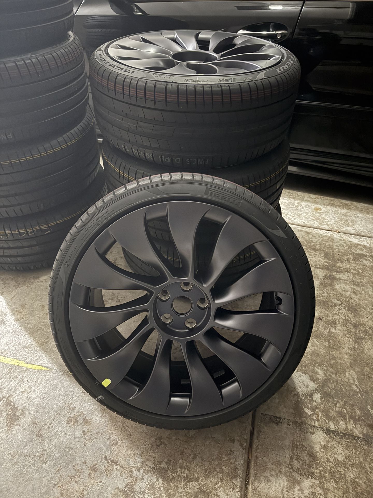 Tesla Model Y 21” Überturbine Wheel & Tire Package – Brand New | Ready to Install