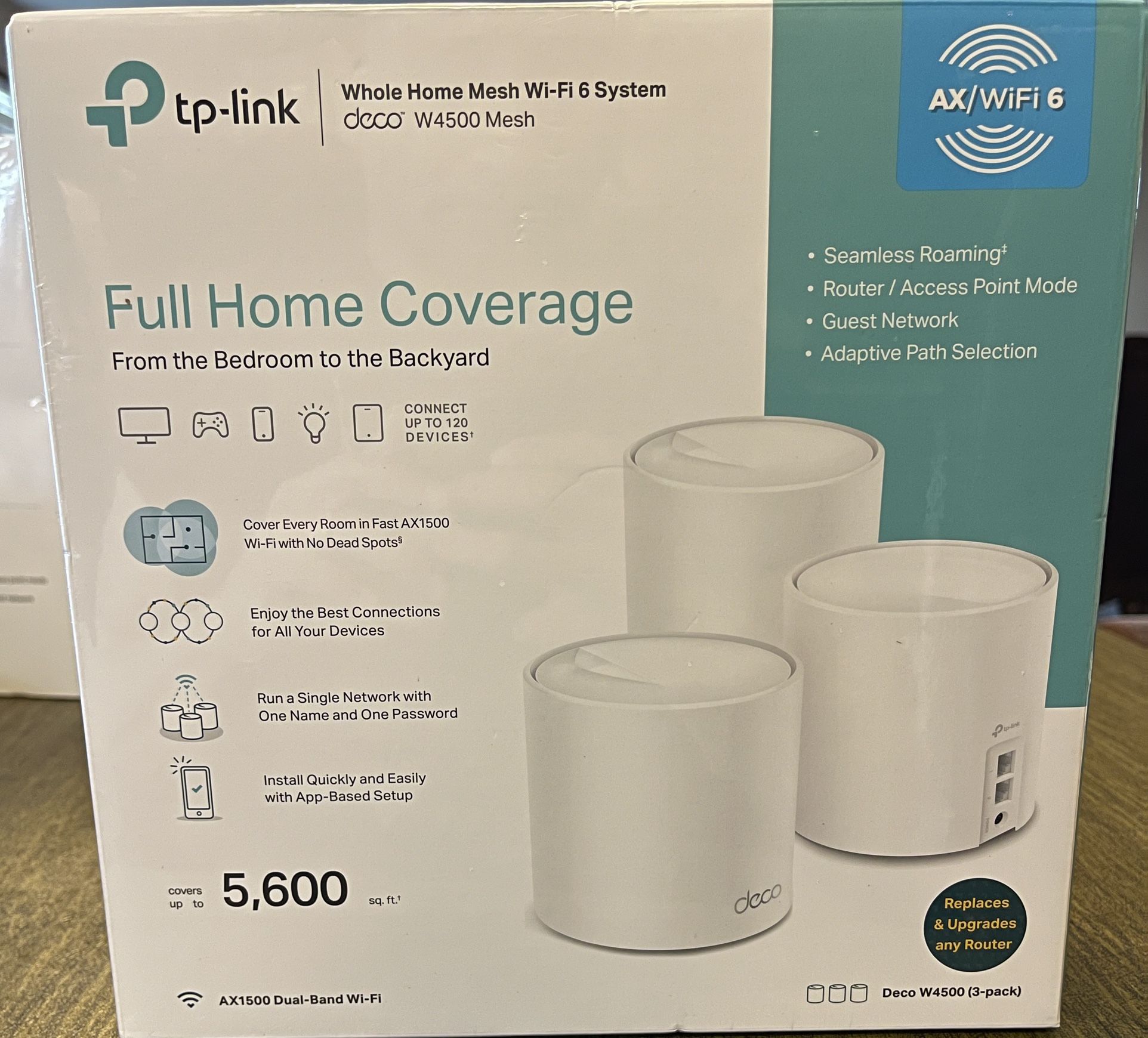 TP-Link Deco W4500 Mesh WiFi 6