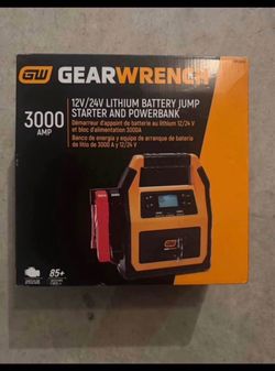 Gearwrench 3000a battery jumpstarter