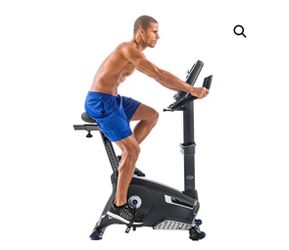 Nautilus U618 Upright Bike Black