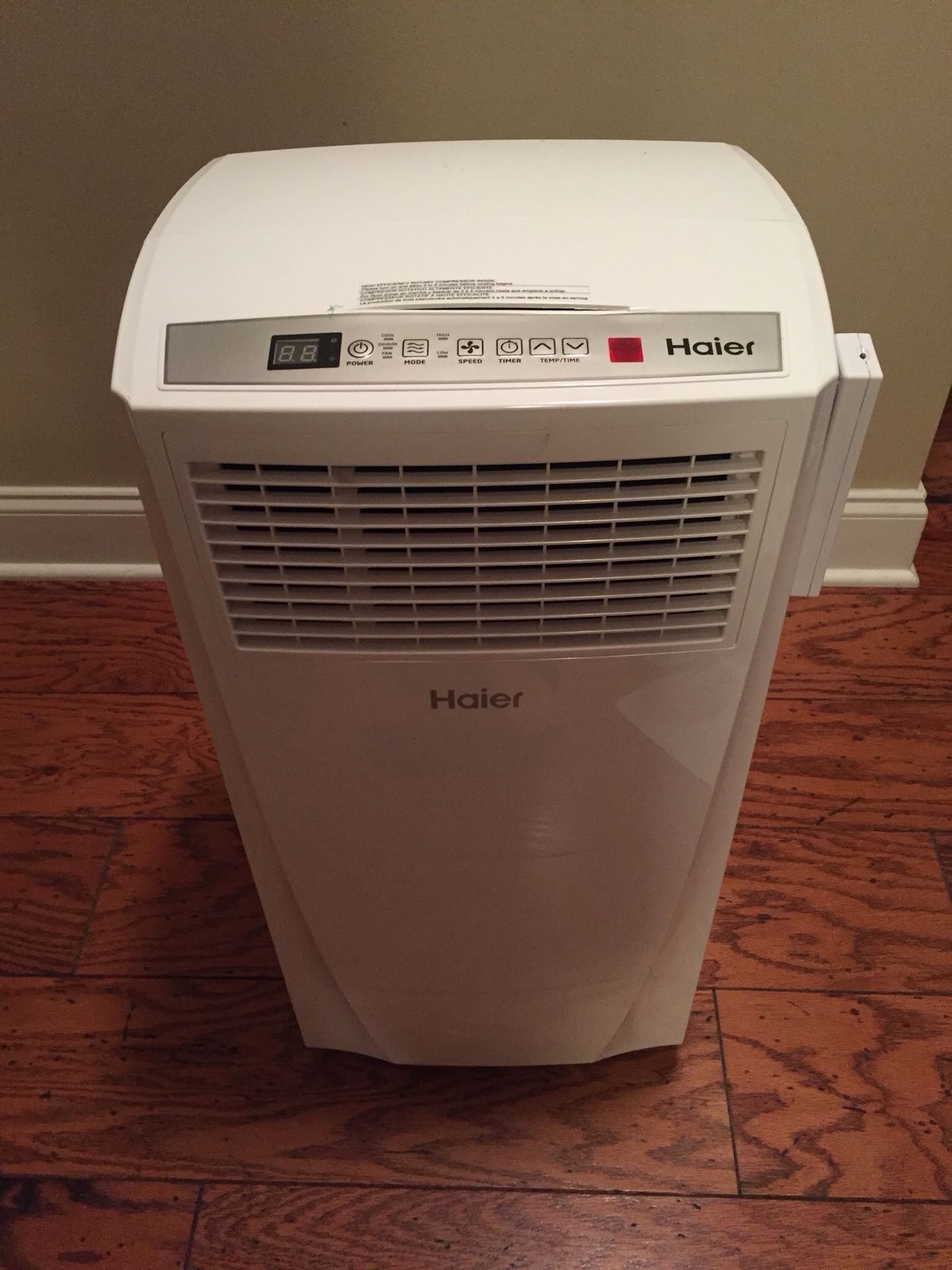 Portable A/C Unit with 3 Speeds & Remote Control