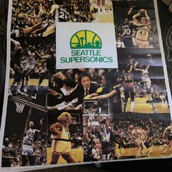 1978 Supersonics Poster 