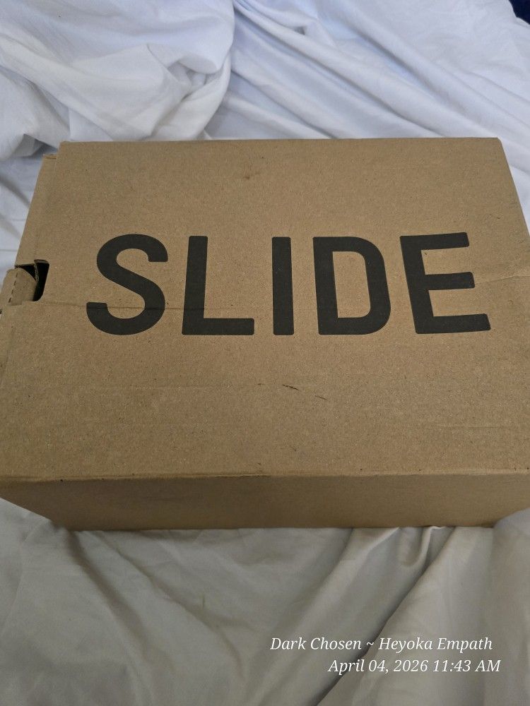 Yeezy Size 7 Black Onyx Adidas New Om Box