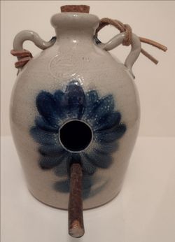 Vintage Shadowlawn Pottery Birdhouse