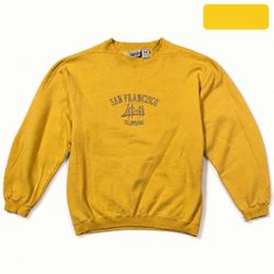 Vintage Time Out San Francisco Crewneck Sweatshirt Size M