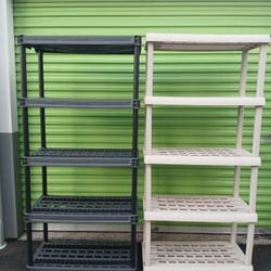 Plastic 5 Tier Shelves