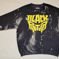 2X WOMEN'S MARVEL BLACK PANTHER SWEATSHIRT. (make a offer)