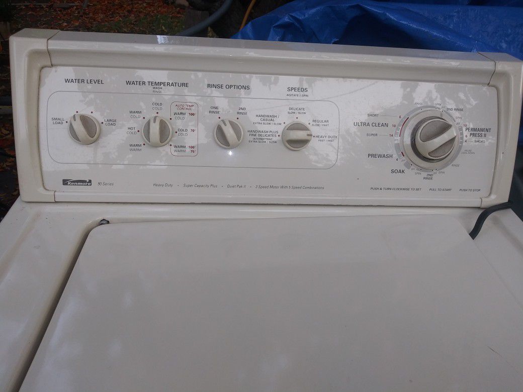 Kenmore 80 Series washer