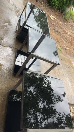 3 Mesas De Centro Son De Vidrio