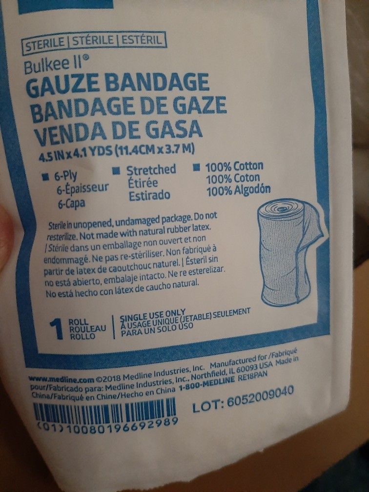 Briefs, Gauze Bandage