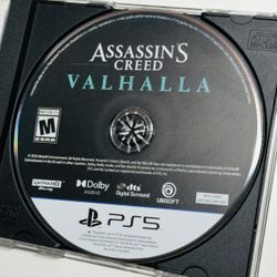 Assassin's Creed Valhalla  Sony PlayStation 5 PS5 | Tested/Works Disc Only F109