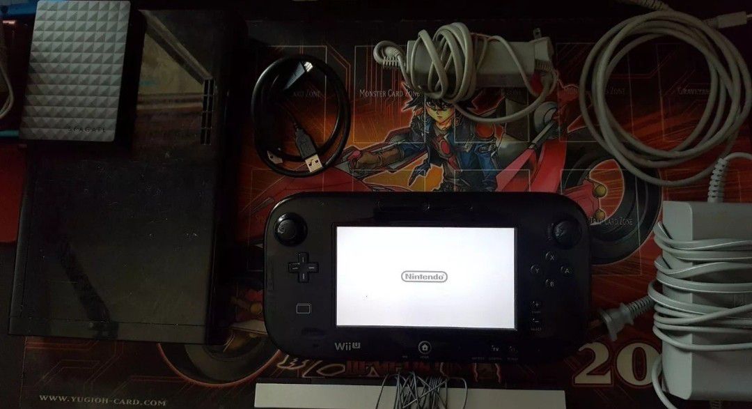 Hacked Modded 1TB Nintendo WiiU with over 100 games and DLC trade for Nintendo Switch