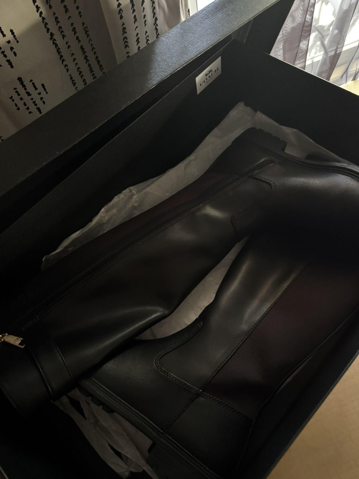 Coach Leather Boots