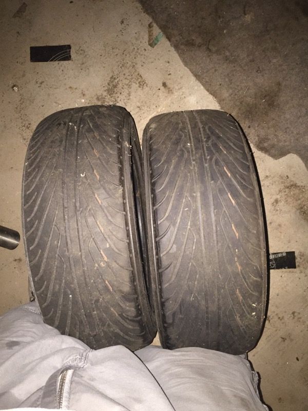 2 Yokohama 195/55/R15 tires
