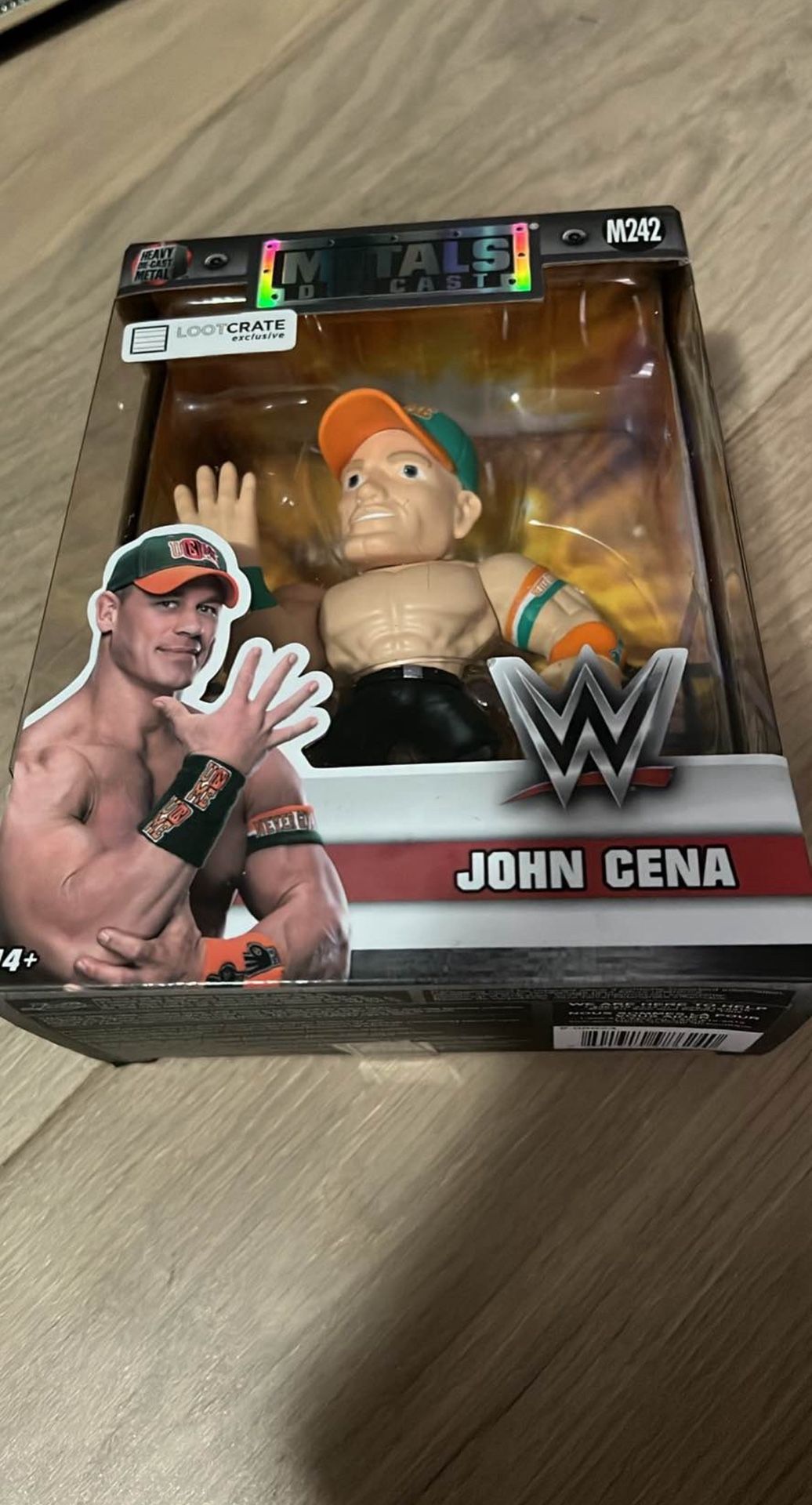 Collectable and very rare limited edition John Cena figure