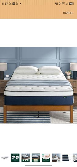 [Price Drop] Zinus 14inch California king mattress