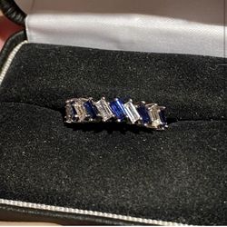 Natural Sapphire Band Size 7