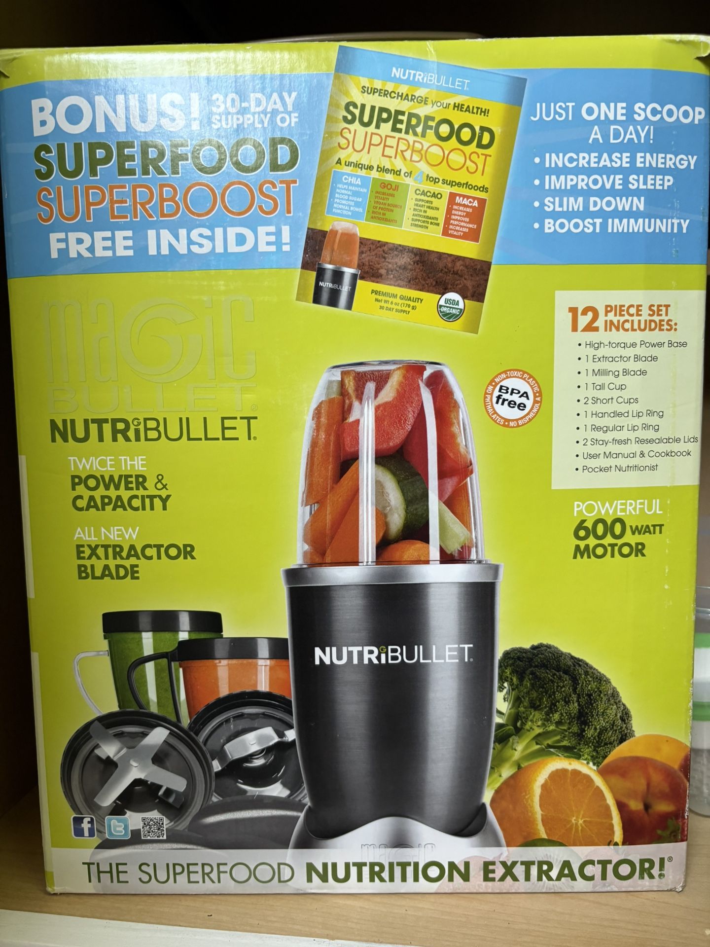 Nutribullet blender