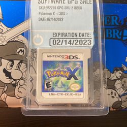 Pokémon X For Nintendo 3ds - With Hardware Protection