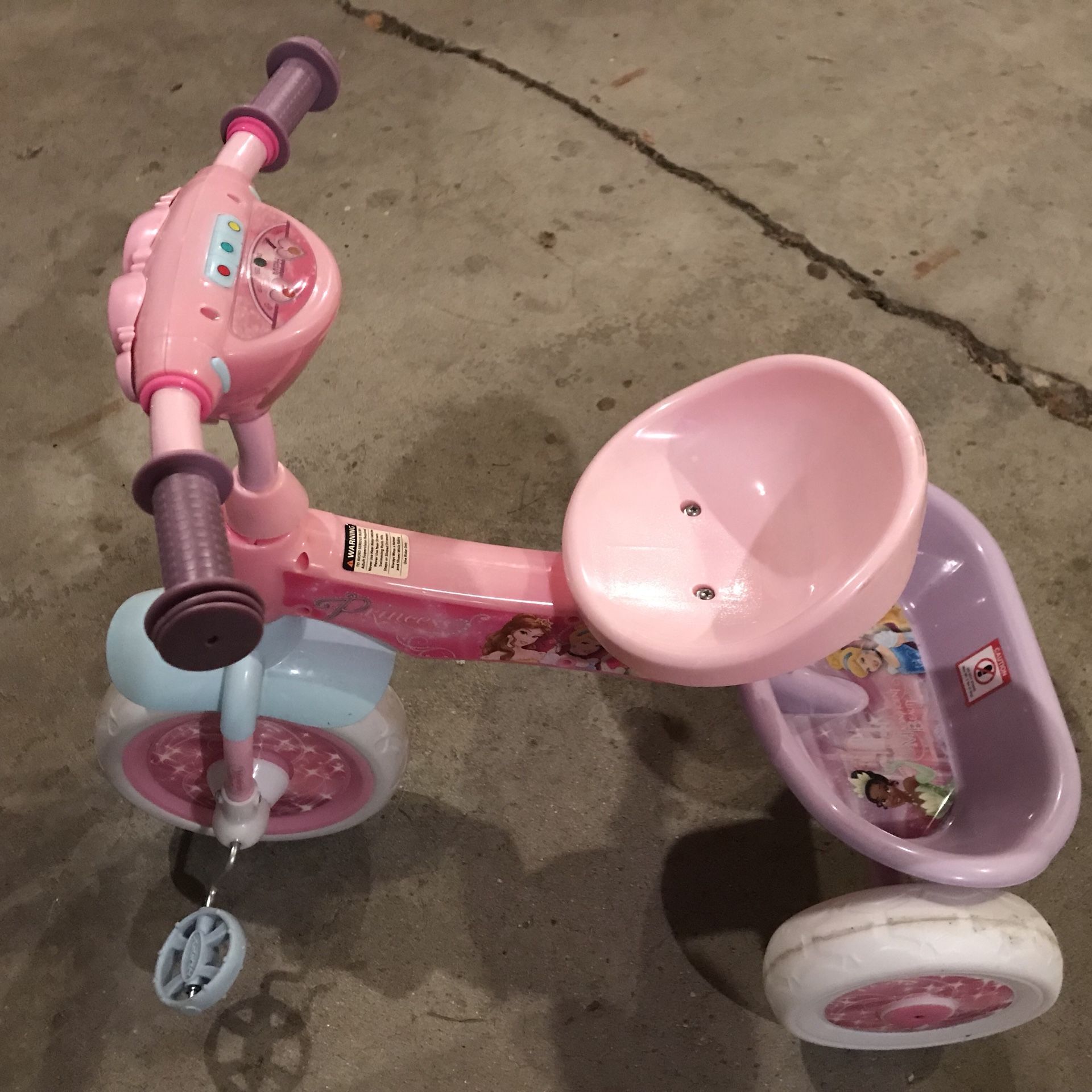 Disney princess tricycle