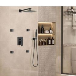 Rain Water Shower With Body Jets (New)