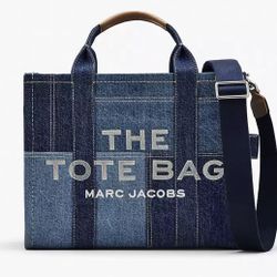THE DENIM MEDIUM TOTE BAG