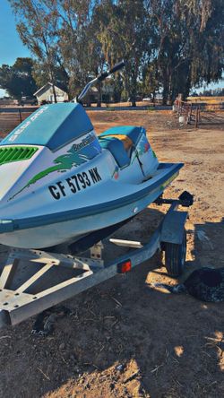 Jetski with trailer runs 2700