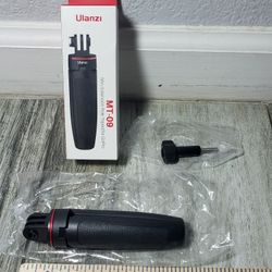 MT-09 GoPro Vlog Tripod, Hand Grip and Selfie Stick for Photo & Video