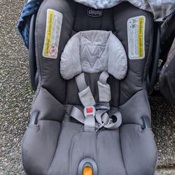 Graco Stroller And Car Seat With Base - Like New