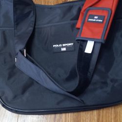 Ralph Lauren Polo Sport Nylon Crossbody Messenger Bag Brand New Old Stock
