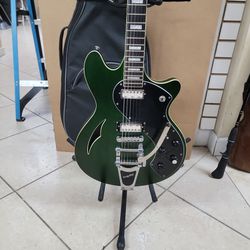 Shester- Ts/h-1 Emerald Green Pearl Electric Guitar