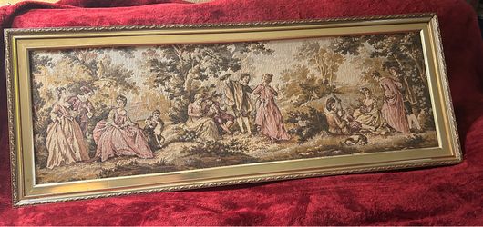 Gold Framed “Made In France” 5ftx2ft Tapestry