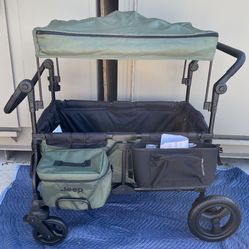 Wagon/ Jeep Deluxe Wrangler Wagon Stroller With Cooler Bag/ Stroller/ Jeep/  Outdoors/ Baby/ Toddler/ Nursery / Kids/ Park/ Walking/ Exercise/ Wagon for  Sale in Cypress, CA - OfferUp