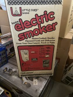 Little Chef Electric Smoker For Food