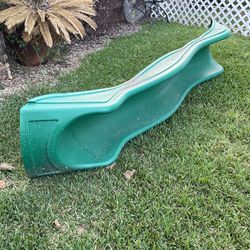 Playground Plastic Slide Attachment Green 11 Feet