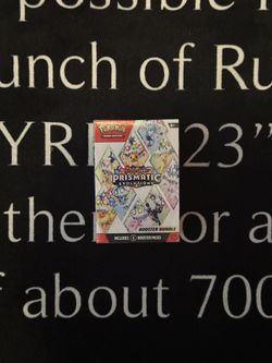 Sealed Pokemon for Pickup