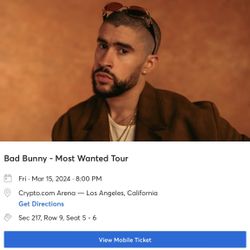 Bad Bunny tickets 
