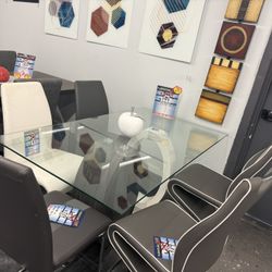 Dining Table With 4 Chairs HUGE Liquidation Sale Only $699