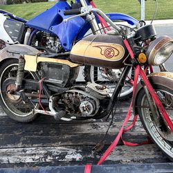1970's CZ 175 parts bike