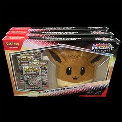 Pokemon Prismatic Evolutions Eevee Pouch Collection