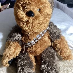 Build a Bear Star Wars Brown Chewbacca Chewie 21" Plush Stuffed Animal Toy BAB