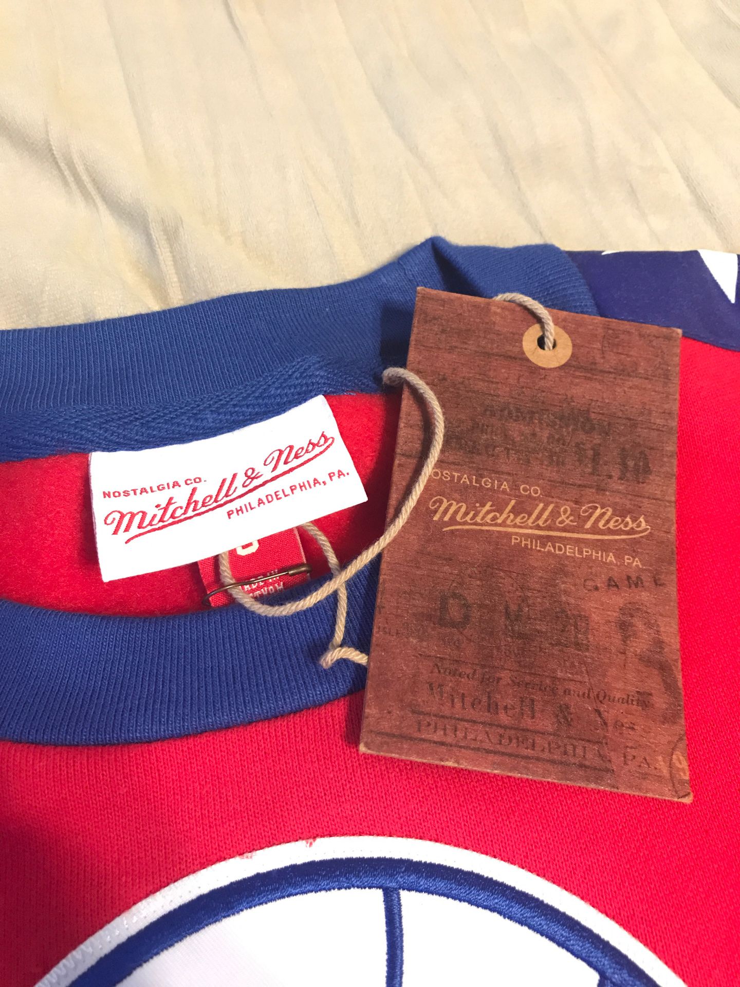 76ers Crew Neck Pull Over ‘Sixers’ NBA Philadelphia 76ers