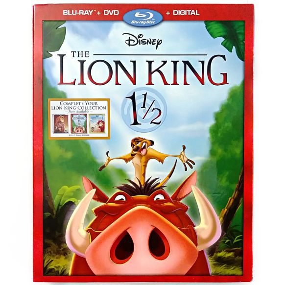 The Lion King 11/2 (Blu-ray + DVD + Digital)One and a Half