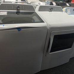 GE Smart Top Load/Electric Dryer