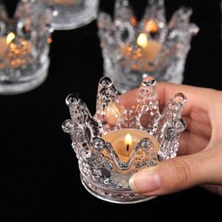 Cute Small Crown Candle Holder $5 Each 