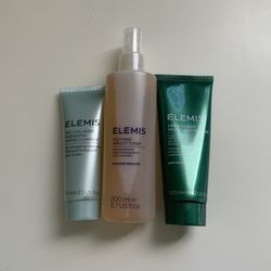 ELEMIS 3 Luxury products:Pro-Collagen Cleanser+Apricot Toner+body Butter, SEALED
