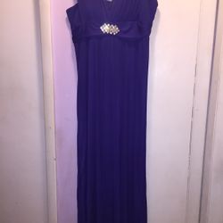 ONYX Nite Dress NWT  Purple size 12 