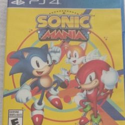Sonic Mania Ps4 Factory Sealed